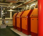 Commercial boiler room