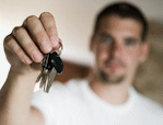 Man with a key