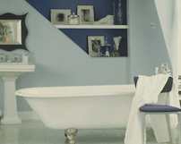 Newly painted room