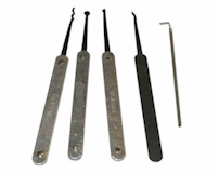 A lock pick set