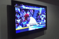 Wall mounted TV